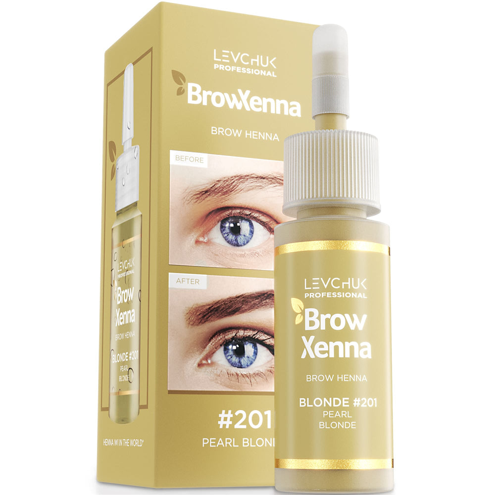 BROW XENNA -  EYEBROW HENNA # 201 PEARL BLONDE (10ml)