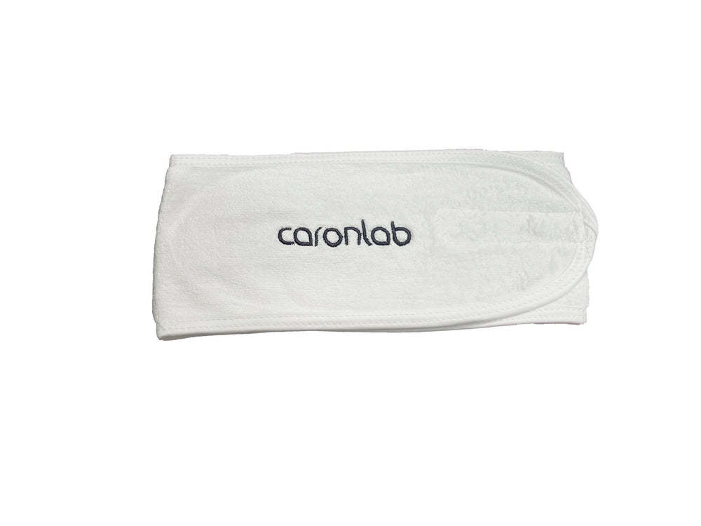 CARONLAB - WASHABLE HEAD BAND - WHITE (2PK) - Luna Beauty Supplies