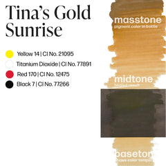 PERMA BLEND - TINA'S GOLD SUNRISE (BROW SHADES) - Luna Beauty Supplies