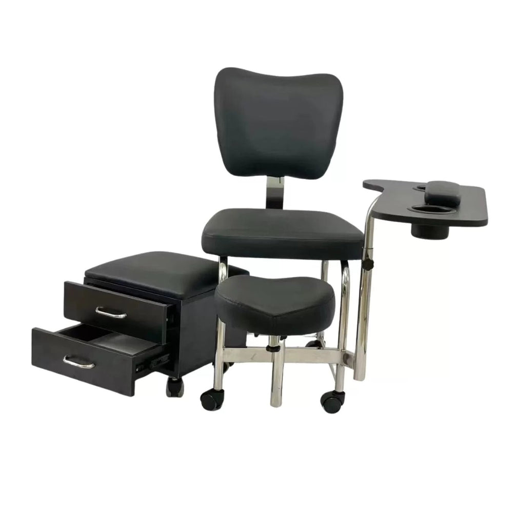 PEDICURE & MANICURE STARTER CHAIR (2 - in - 1) - Luna Beauty Supplies