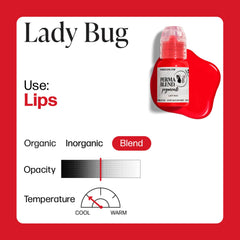 PERMA BLEND LIP PIGMENT - LADY BUG (15ml) - Luna Beauty Supplies