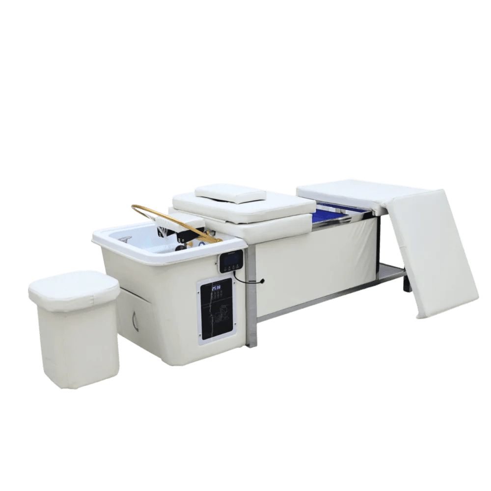 SAKURA PREMIUM JAPANESE HEAD SPA & TABLE WITH STEAM (NO PLUMBING) - Choose Colour - Luna Beauty Supplies