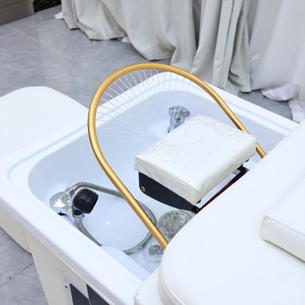 SAKURA PREMIUM JAPANESE HEAD SPA & TABLE WITH STEAM (NO PLUMBING) - Choose Colour - Luna Beauty Supplies