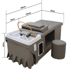 STARTER JAPANESE HEAD SPA TREATMENT PLUMBED TABLE (Choose Colour) - Luna Beauty Supplies