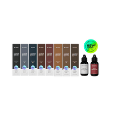 BRONSUN - BROW & LASH HYBRID DYE BUNDLE PLUS (Developer + Dye Remover) - Luna Beauty Supplies