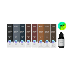 BRONSUN - BROW & LASH HYBRID DYE BUNDLE WITH DEVELOPER - Luna Beauty Supplies