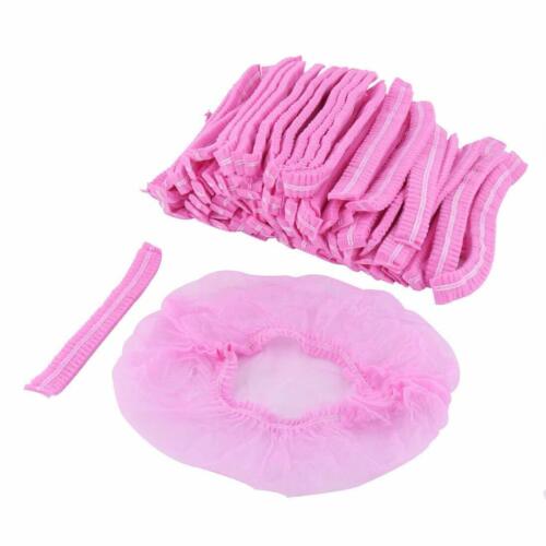 DISPOSABLE HAIR CRINKLE NET 100pk - Black or Pink - Luna Beauty Supplies