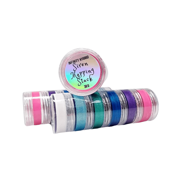 INFINITY HYBRID - METALLIC MAPPING STACK (6 Pack) - Luna Beauty Supplies