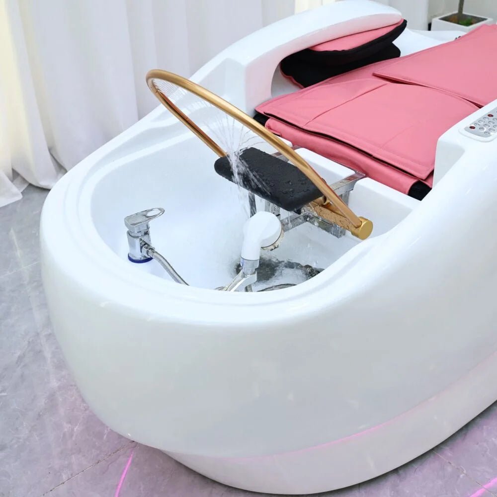 LUXURIOUS JAPANESE HEAD SPA WITH MASSAGE CHAIR (PLUMBED) - Choose Colour - Luna Beauty Supplies