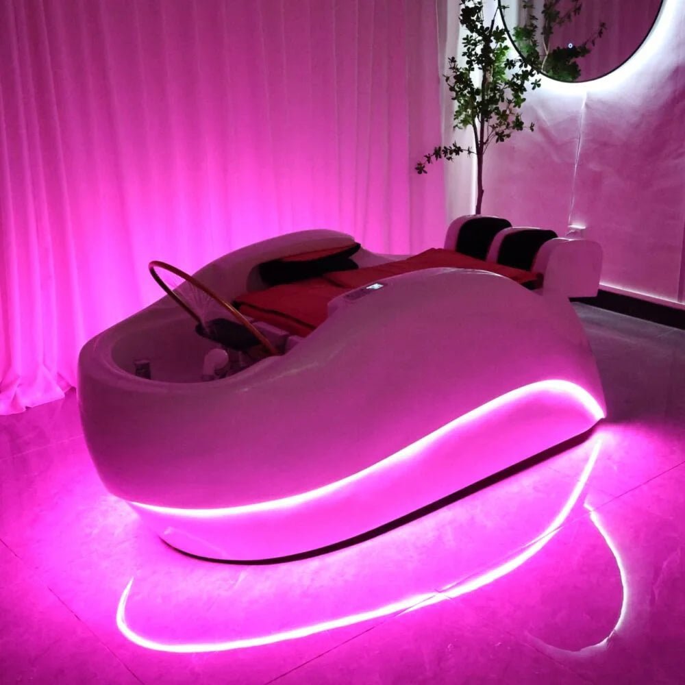 LUXURIOUS JAPANESE HEAD SPA WITH MASSAGE CHAIR (PLUMBED) - Choose Colour - Luna Beauty Supplies