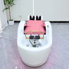 LUXURIOUS JAPANESE HEAD SPA WITH MASSAGE CHAIR (PLUMBED) - Choose Colour - Luna Beauty Supplies