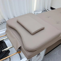 JAPANESE HEAD SPA TREATMENT TABLE TAUPE (PLUMBED) - Luna Beauty Supplies