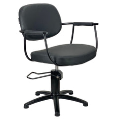 JOIKEN - CHELSEA SALON CHAIR - BLACK FRAME (HYDRAULIC) - Luna Beauty Supplies