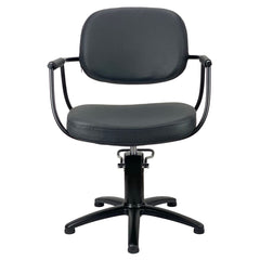 JOIKEN - CHELSEA SALON CHAIR - BLACK FRAME (HYDRAULIC) - Luna Beauty Supplies