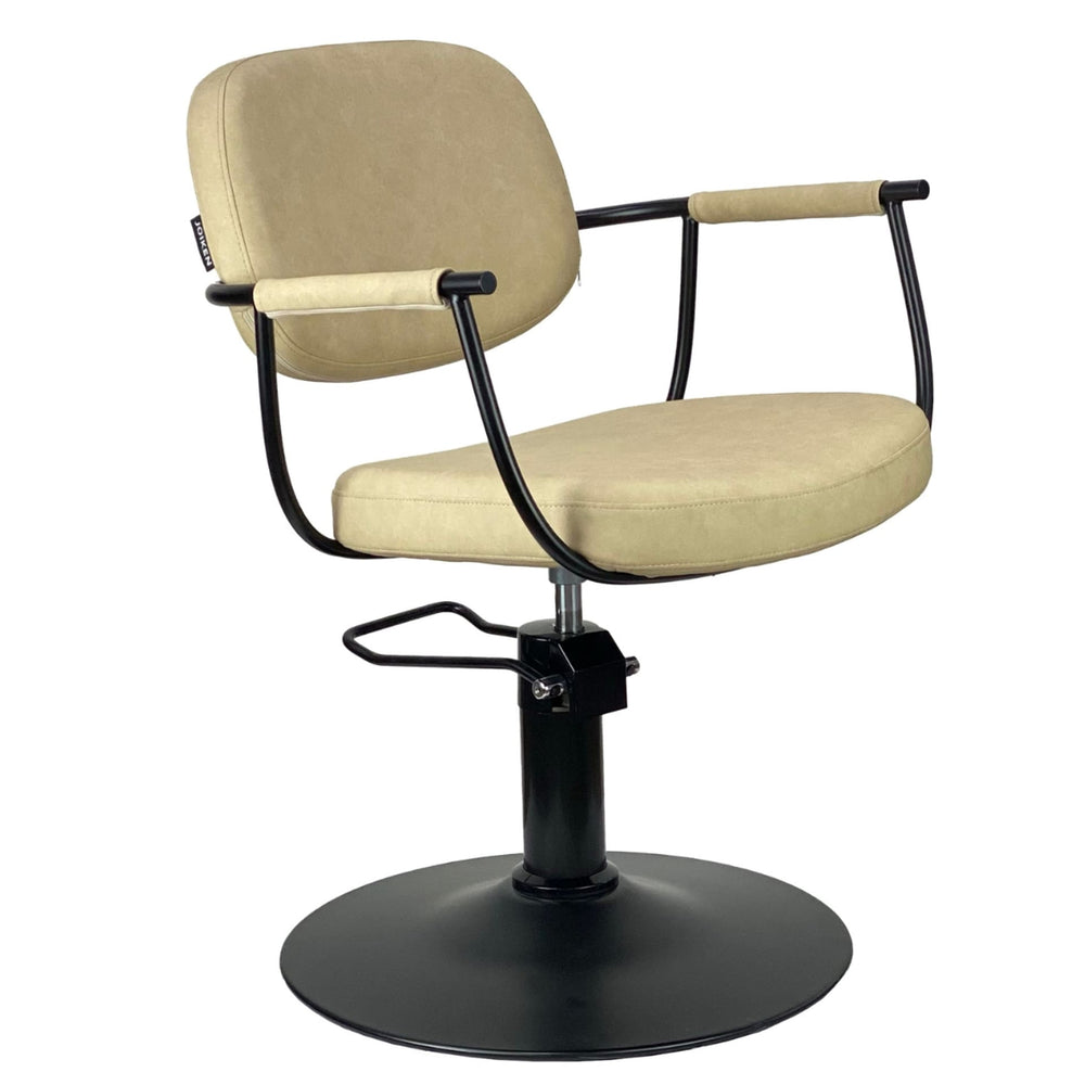 JOIKEN - CHELSEA SALON CHAIR - BLACK FRAME (HYDRAULIC) - Luna Beauty Supplies