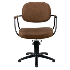 JOIKEN - CHELSEA SALON CHAIR - BLACK FRAME (HYDRAULIC) - Luna Beauty Supplies