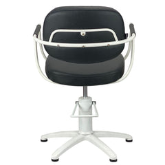 JOIKEN - CHELSEA SALON CHAIR - WHITE FRAME (HYDRAULIC)