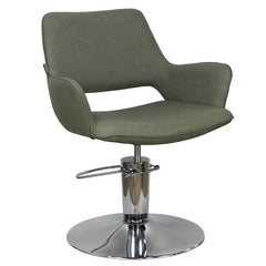 JOIKEN - INDIGO STYLING CHAIR - GREEN - Luna Beauty Supplies