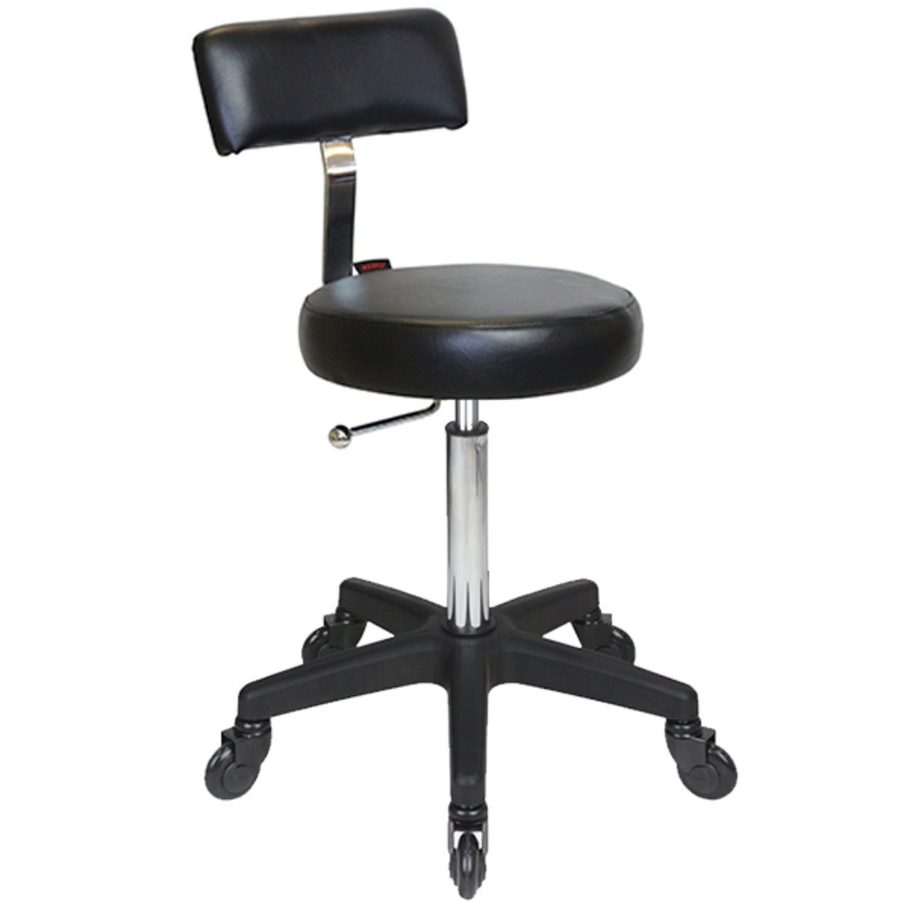 JOIKEN - SPRINT STOOL BLACK (Choose Wheels) - Luna Beauty Supplies