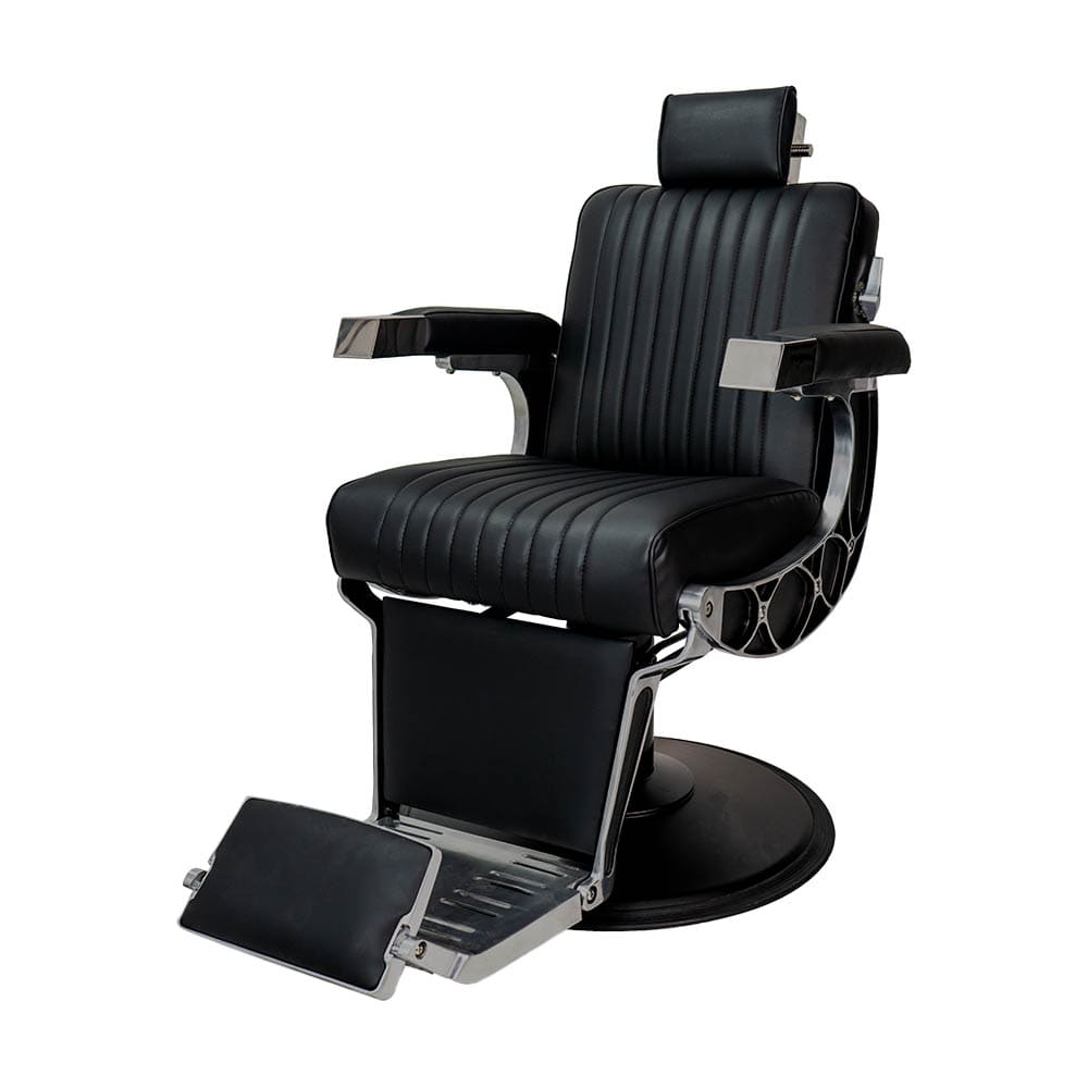 Karma chandler barber chair black- luna beauty supplies