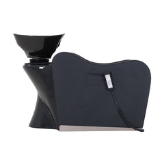 Karma Flemington shampoo unit basin black right side - Luna Beauty Supplies