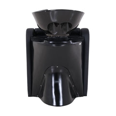 Karma Flemington shampoo unit basin black rear view  - Luna Beauty Supplies