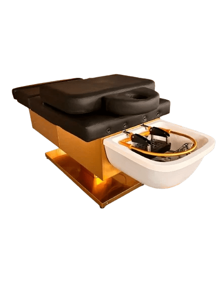 LUXURY JAPANESE HEAD SPA WITH PEDICURE BASIN (ELECTRIC & PLUMBED) - Luna Beauty Supplies