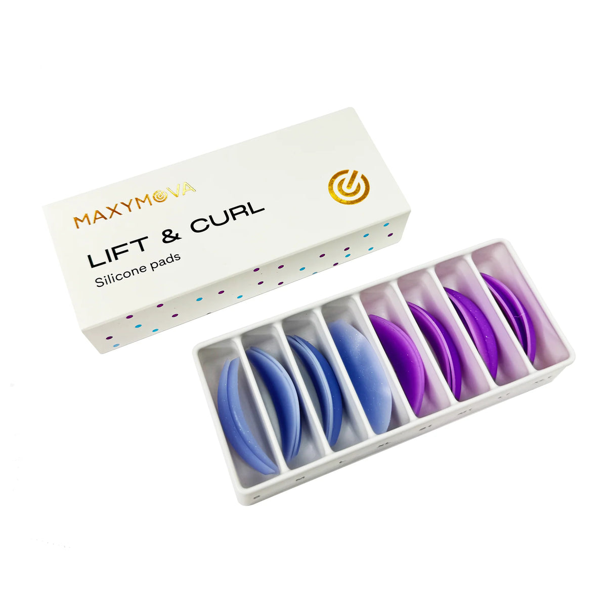 Maxymova Lift & Curl Silicone Lash Shields 8 pairs