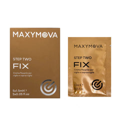 Maxymova Lash and brow lamination system step 2 Fix in 1.5ml sachets.