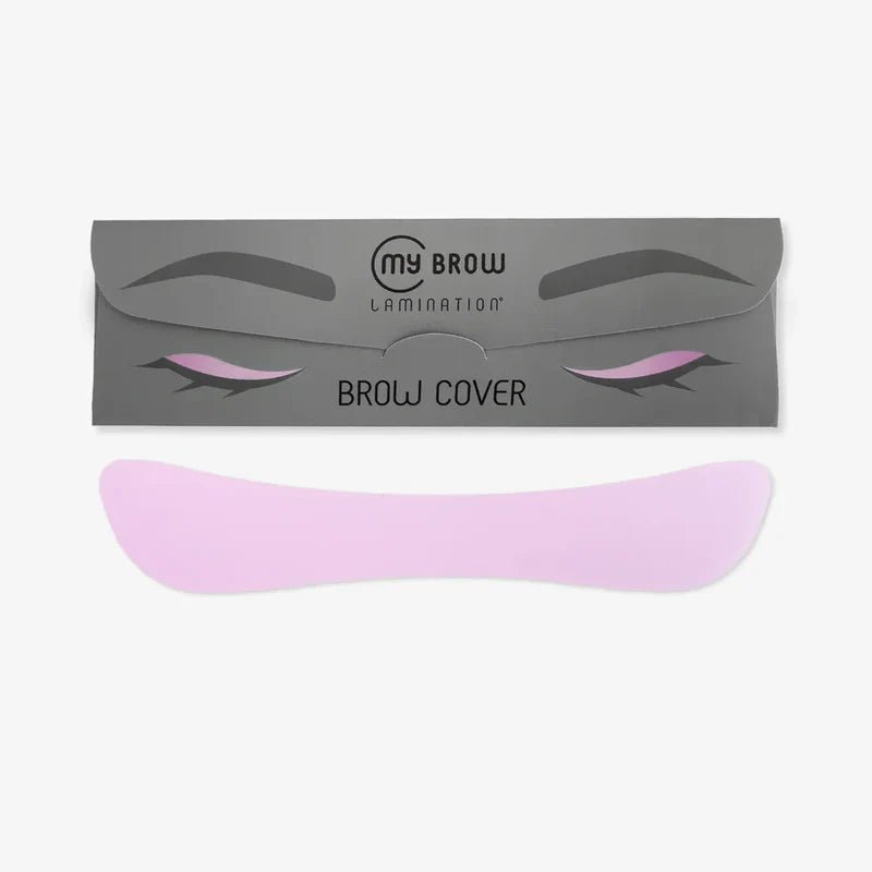 My Lamination brow pink cover on a white background
