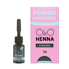 OKO - BROW HENNA - POWER POWDER NATURAL - Luna Beauty Supplies