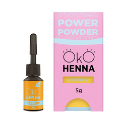 OKO - BROW HENNA - POWER POWDER YELLOW - Luna Beauty Supplies