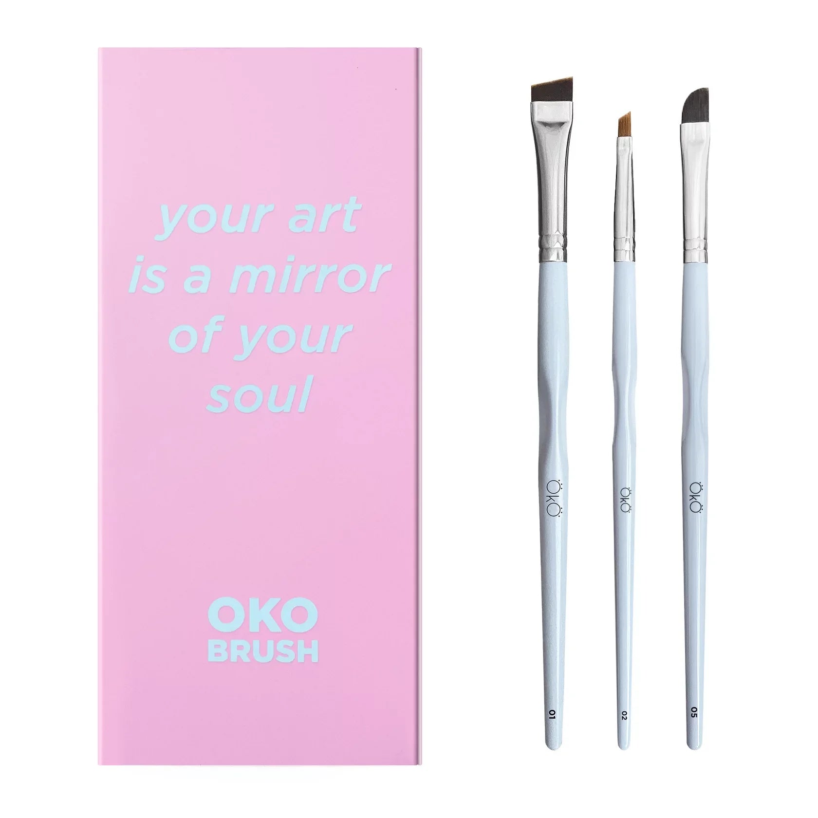 oko brush art set - luna beauty supplies