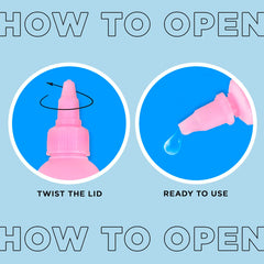 How to open bottle of OKO Lash & Brow colour remover 100ml bottle - Luna Beauty Supplies