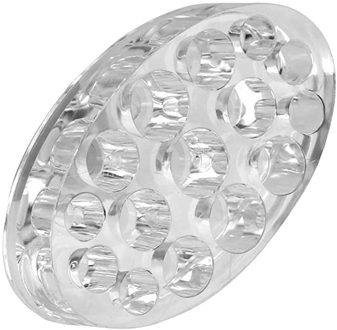 ACRYLIC PIGMENT CUP HOLDER - OVAL SHAPE - Luna Beauty Supplies