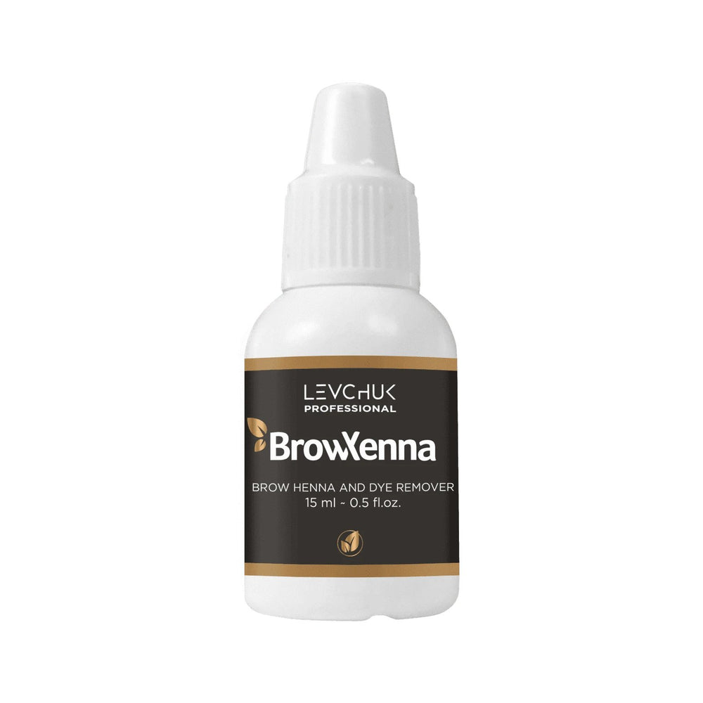 BROW XENNA - EYEBROW HENNA & DYE REMOVER (15ml) - Luna Beauty Supplies