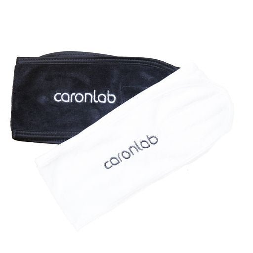 CARONLAB - WASHABLE HEAD BAND - WHITE (2PK) - Luna Beauty Supplies