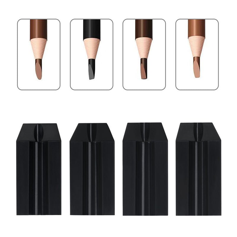 COSMETIC/PMU PENCIL SHARPENING GUIDE (4-in-1) - Luna Beauty Supplies