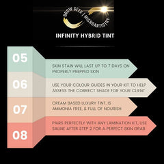 INFINITY LUXE - HYBRID TINT - #5 DOLCE (LIGHTEST BROWN) - Luna Beauty Supplies