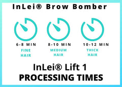 INLEI - "LIFT 1" BROW BOMBER LAMINATION SYSTEM (6 Sachets) - Luna Beauty Supplies