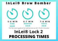 INLEI - "LOCK 2" BROW BOMBER LAMINATION SYSTEM (6 Sachets) - Luna Beauty Supplies