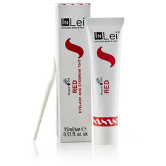 INLEI - LASH & BROW TINT - RED - Luna Beauty Supplies