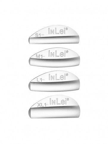 INLEI - "ONLY 1" SILICONE SHIELDS MIX (4 sizes) - Luna Beauty Supplies