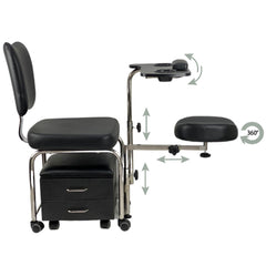 JOIKEN - 2 IN 1 MANICURE & PEDICURE STOOL - Luna Beauty Supplies