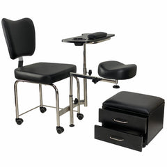 JOIKEN - 2 IN 1 MANICURE & PEDICURE STOOL - Luna Beauty Supplies