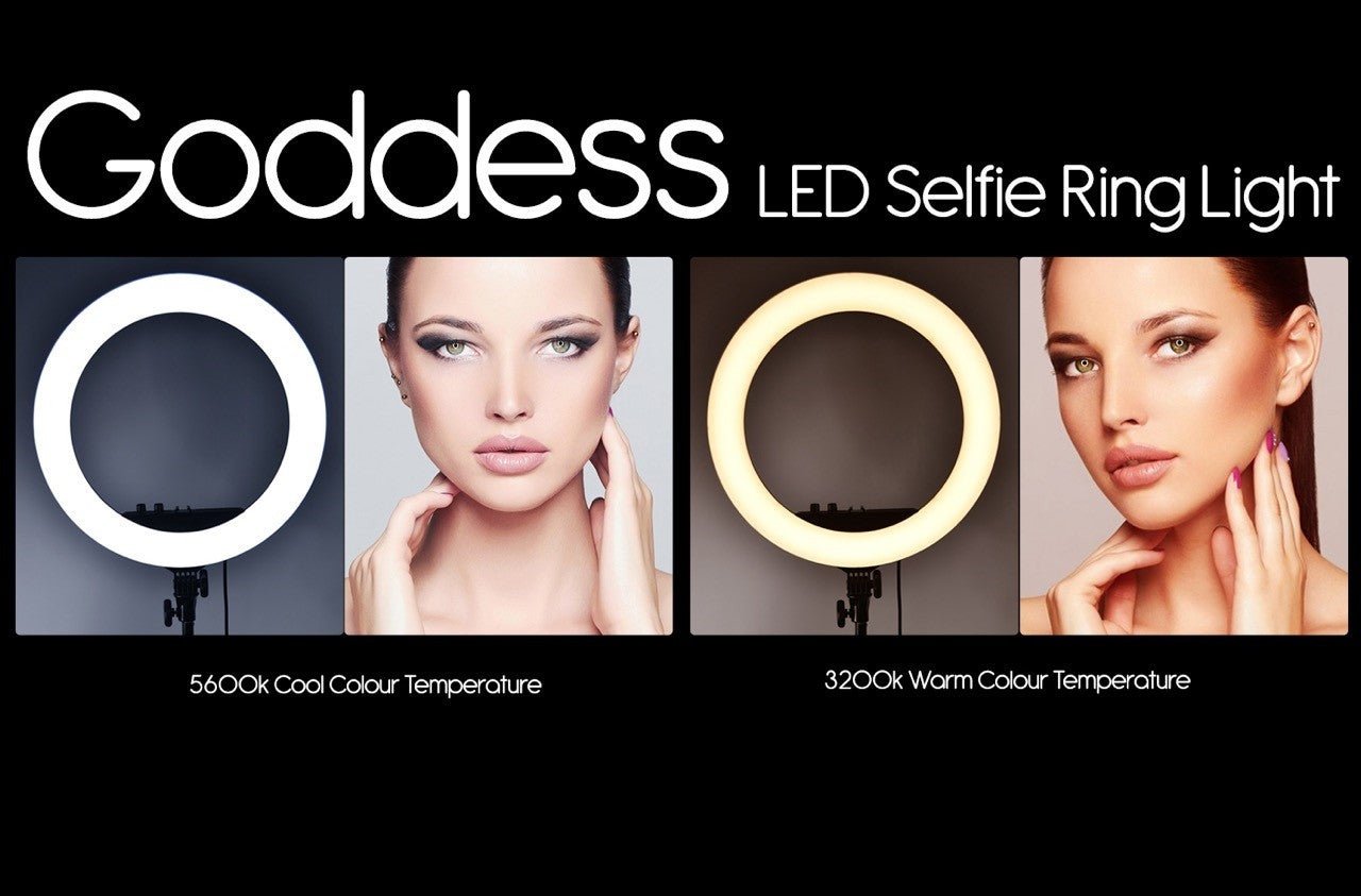 JOIKEN - GODDESS LED SELFIE RING LIGHT - Luna Beauty Supplies