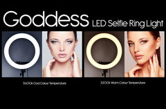 JOIKEN - GODDESS LED SELFIE RING LIGHT - Luna Beauty Supplies