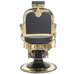 JOIKEN - HAVANA BARBER CHAIR - BLACK/GOLD - Luna Beauty Supplies