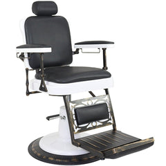 JOIKEN - CHICAGO BARBER CHAIR - BLACK - Luna Beauty Supplies