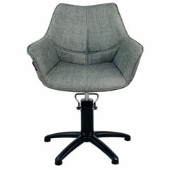 JOIKEN KATE STYLING CHAIR - GREY WEAVE - Luna Beauty Supplies